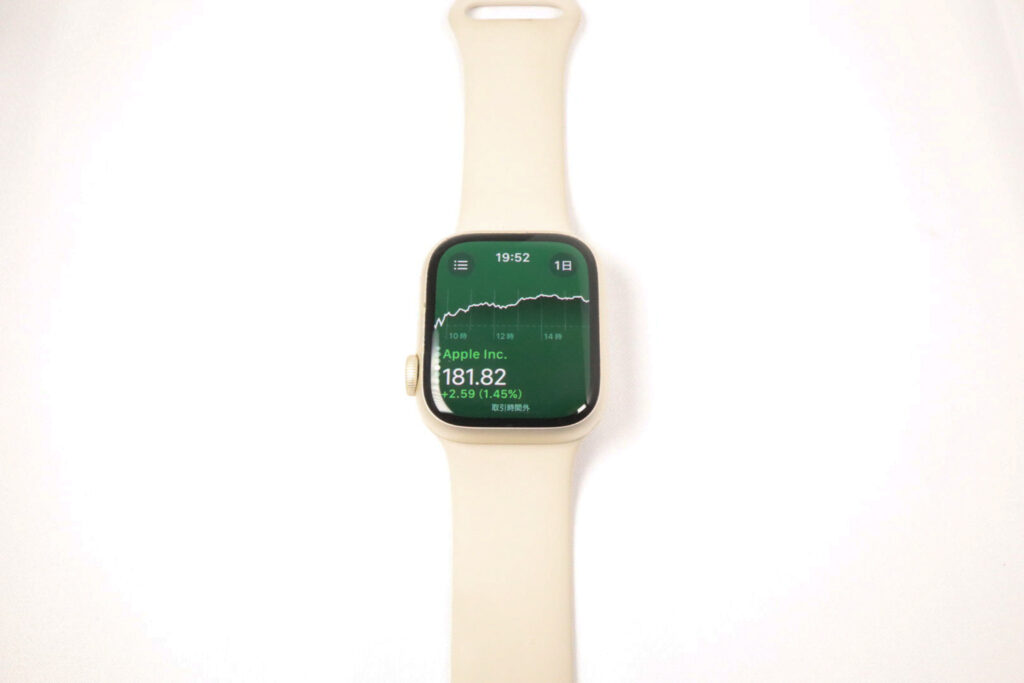 Apple Watch（株価表示）