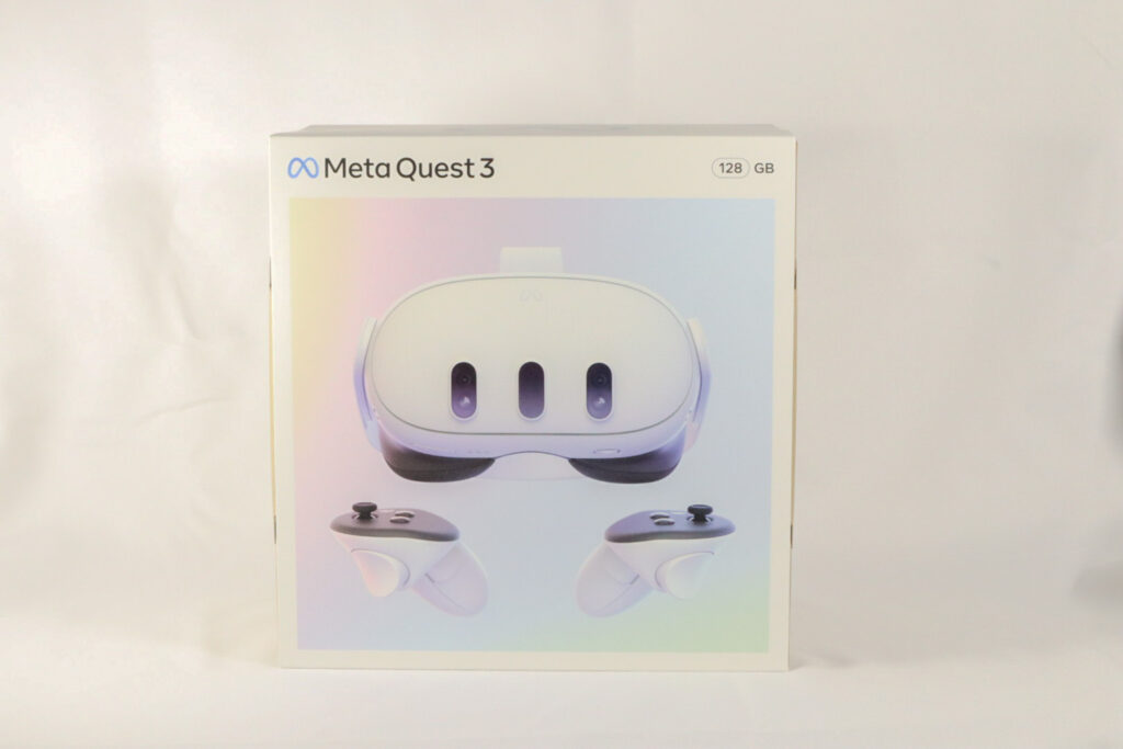Meta Quest 3外箱正面