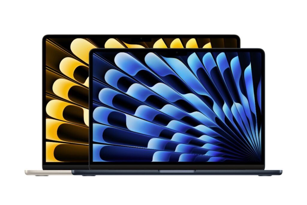 MacBook Air（M2）画像（引用：Apple公式サイト）