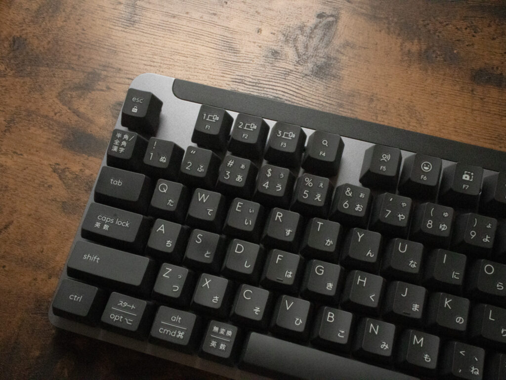 SIGNATURE K855（左手側）